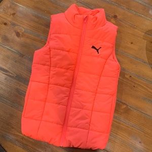 Puma Puffer Vest - Girls S